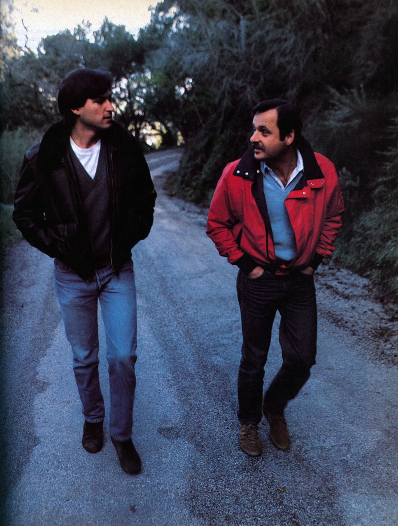 Steve Jobs and John Couch, 1983