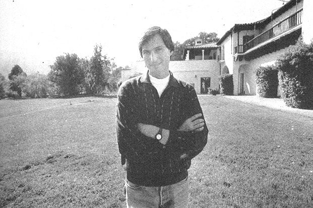 Steve in Woodside in 1985
