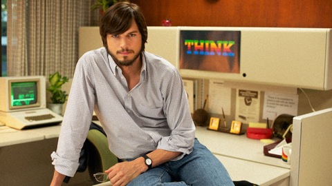 Kutcher as Jobs