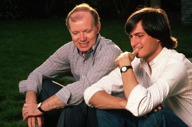 Regis McKenna and Steve Jobs, 5 Jul 1984
