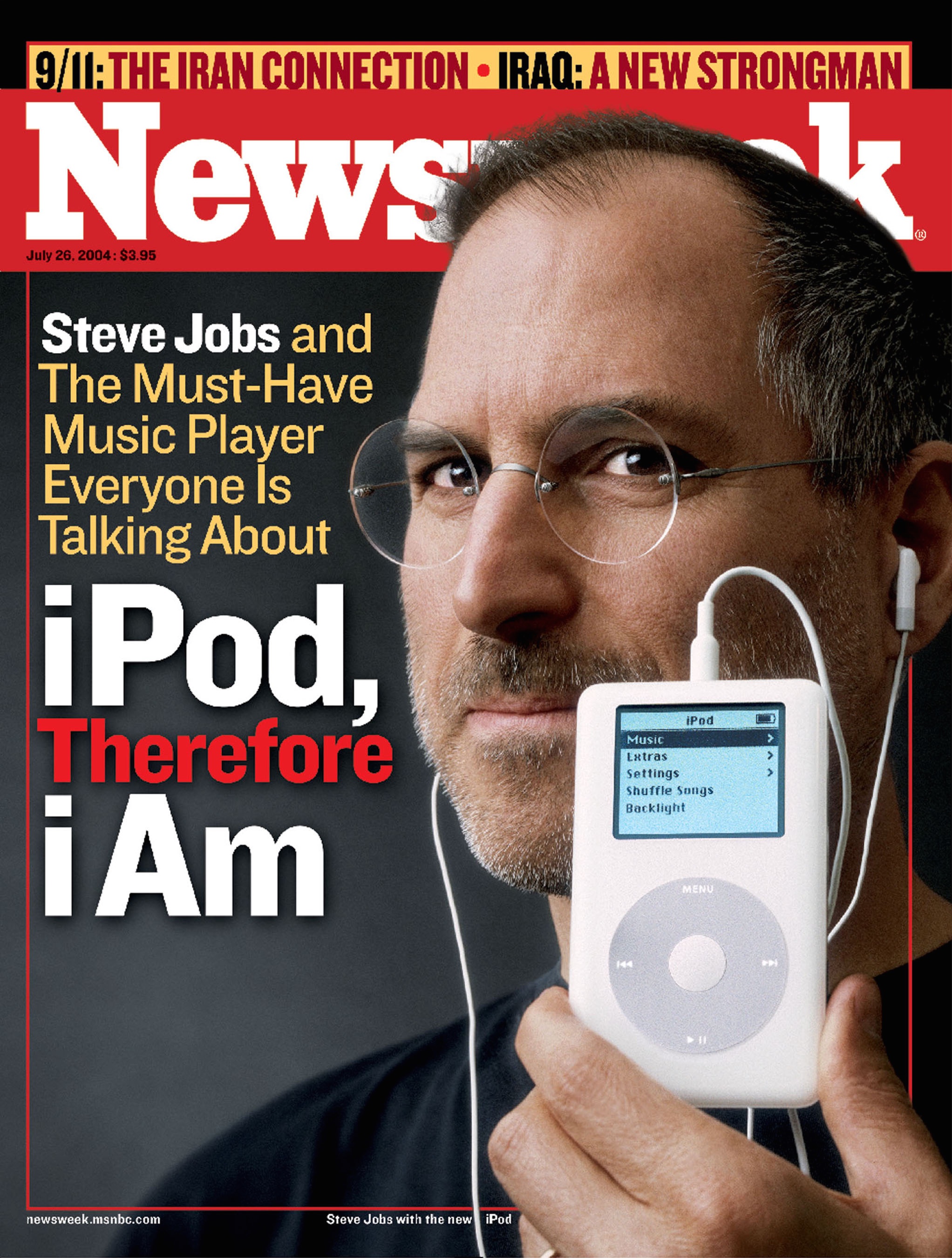 Macworld Magazine picture of Steve Jobs on the cover. St Paul